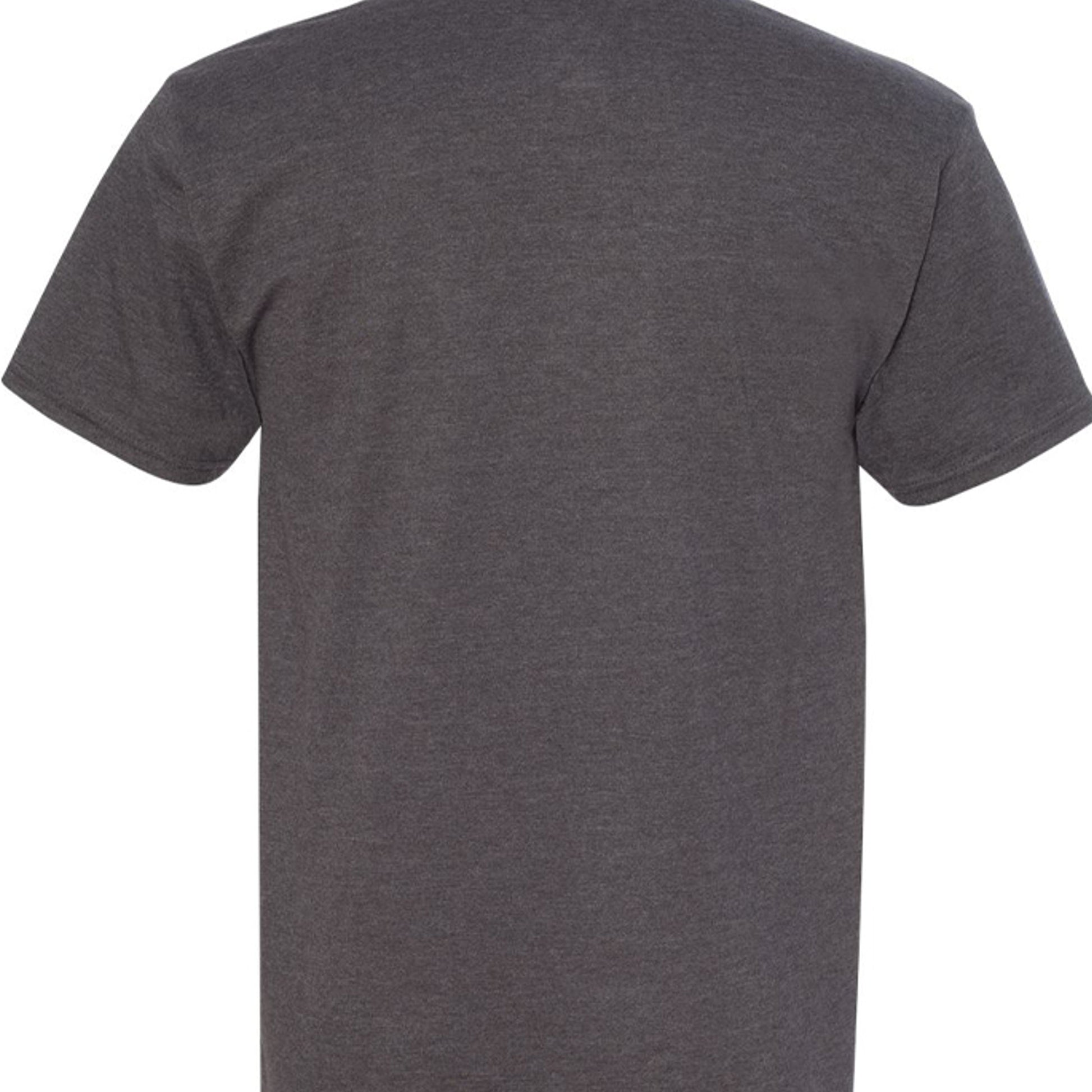 CHARCOAL HEATHER - 518T - BACK